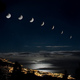 Illustration for article titled A moon setting into an eclipse